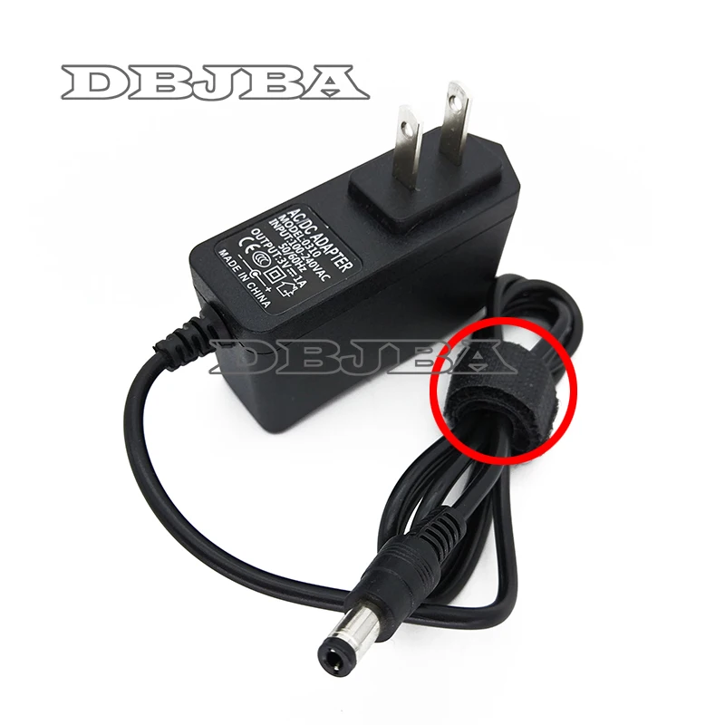 Новый AC 100 В 240 конвертер Мощность адаптер dc 3 1A 1000mA Питание США Plug DC 5.5 мм x 2.1 5.5*2.5