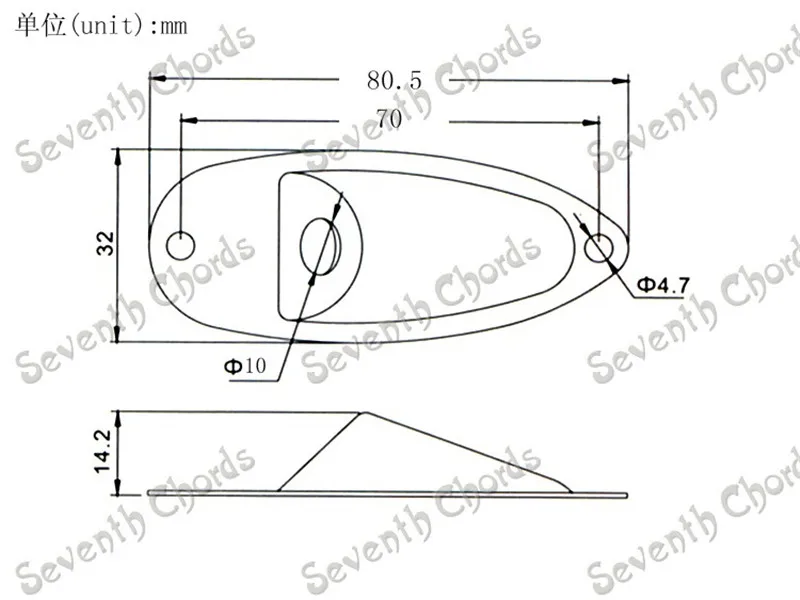 3 шт. металлические бас пластины для электрогитары|guitar jack plate|jack platefor electric guitar |