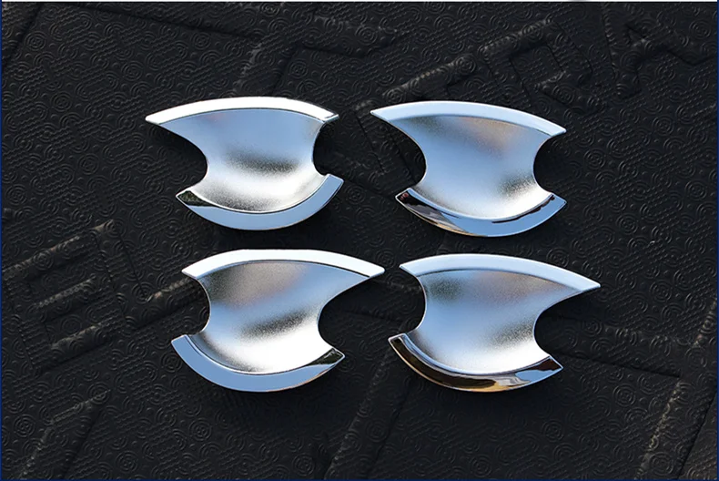 ABS Хромированная Автомобильная дверная ручка чаша крышка литья отделка для Hyundai