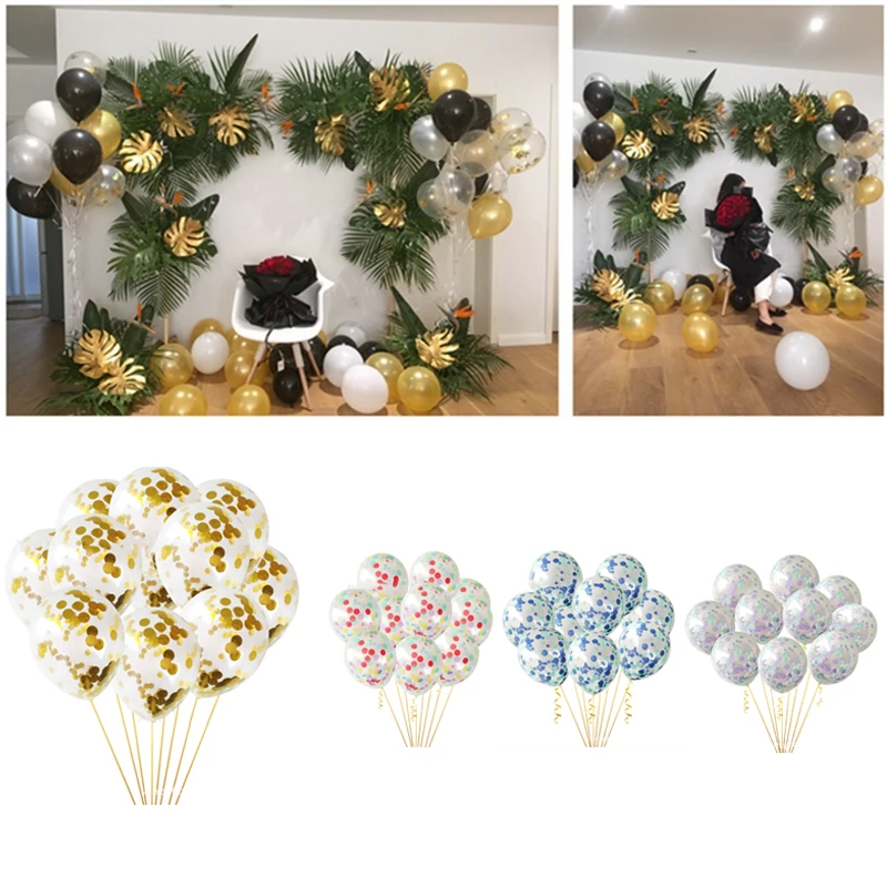 Воздушный шар конфетти Летний новый воздушный 5 шт./компл. украшения Прекрасные