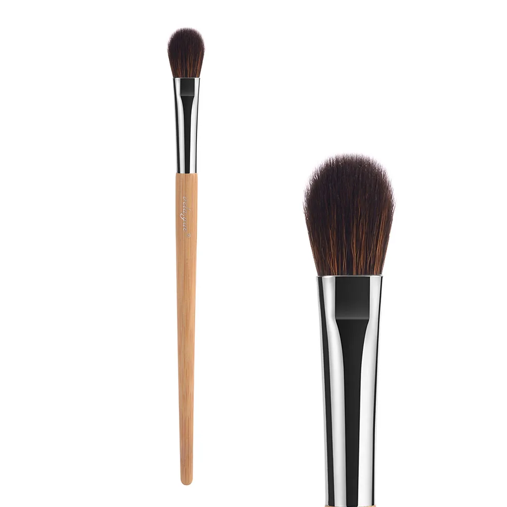 Bamboo Vela. yue Pro Highlight контурная Кисть для макияжа, контролируемая кисть для настройки, безжалостная техника, косметика, инструменты для красоты - Handle Color: Bamboo