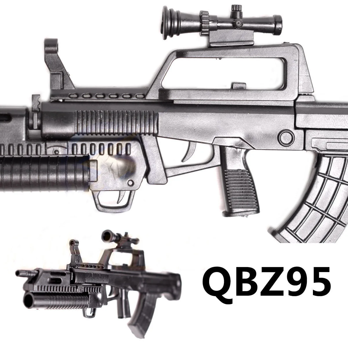 1/6 весы PUBG мобильный QBZ 95 винтовка Игрушечная модель пистолета сборки Пазлы