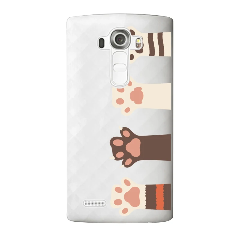 Мягкий прозрачный чехол для телефона из ТПУ с изображением лисы LG G3 G4 G5 V10 K3 K4 K5 K8 K10