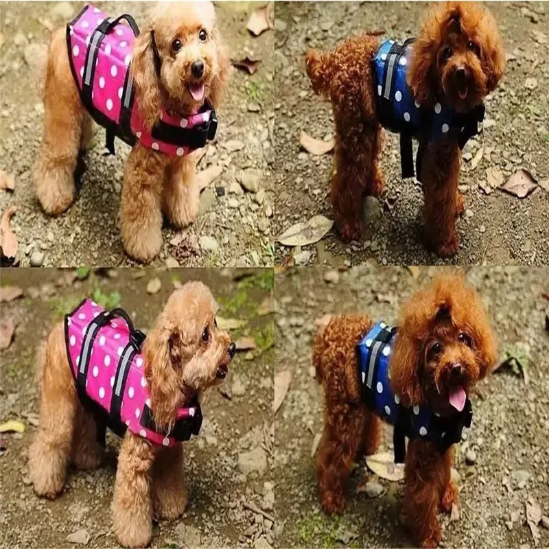 Многоразмерный защитный жилет для домашних животных спасательный собак летняя