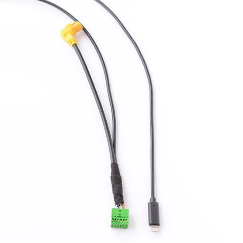 Автомобильный медиаадаптер Biurlink DIY 3G MMI AMI для AUDI Q7 Q5 A6 A5 A4 S5 iPhone 7 8 X|Кабели адаптеры