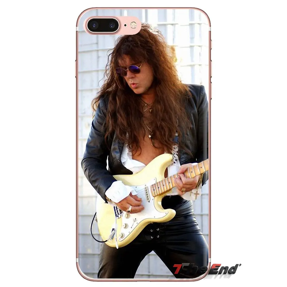 For iPod Touch Apple iPhone 4 4S 5 5S SE 5C 6 6S 7 8 X XR XS Plus MAX Yngwie Malmsteen Sexy Men guitar Silicone Phone Skin Cover |