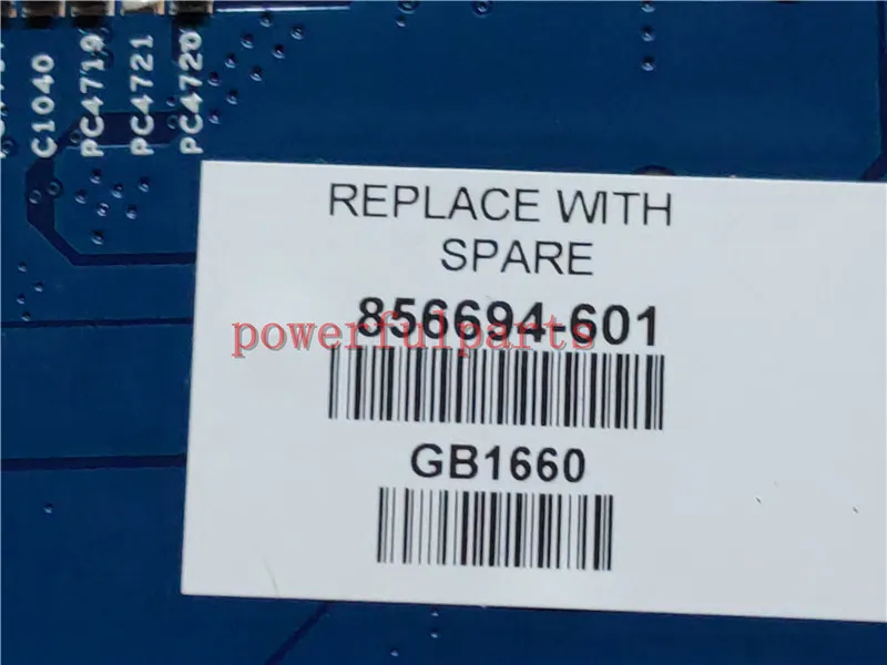 Материнская плата ноутбука 856694 001 501 601 для HP 17 x материнская все функции полностью