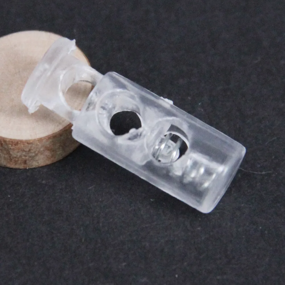 20шт. Прозрачная пластиковая Пружинная Застежка фиксатор для тумблеров застежки