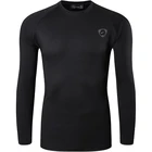 Jeansian Мужская UPF 50 + УФ Защита от солнца уличная футболка с длинным рукавом Футболка пляжная летняя LA245 черная