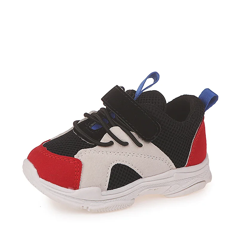 2019 New Casual Children Shoes Boys Sneakers Spring Mesh Sport Girls Trainer Fashion Breathable Kids Canvas 22-36 | Детская одежда и