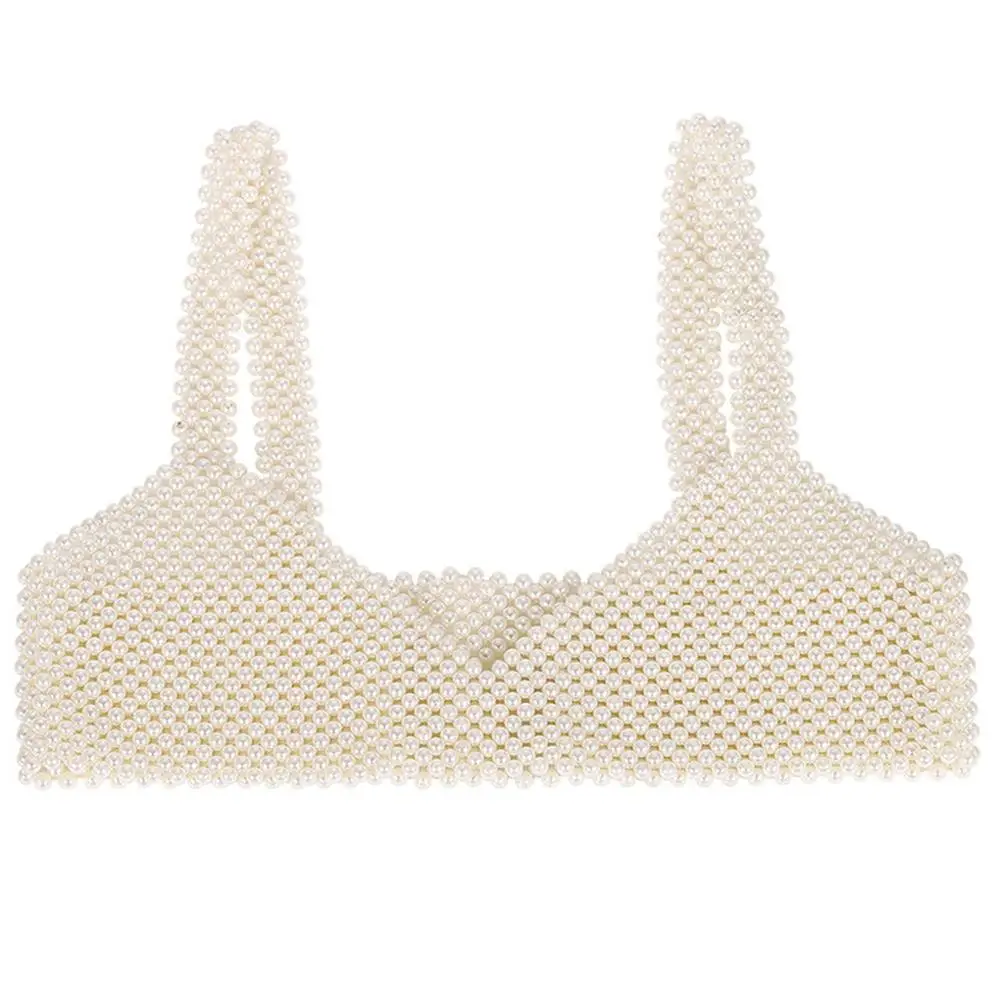 Женский бюстгальтер ручной работы с жемчугом INS модное нижнее белье без косточек