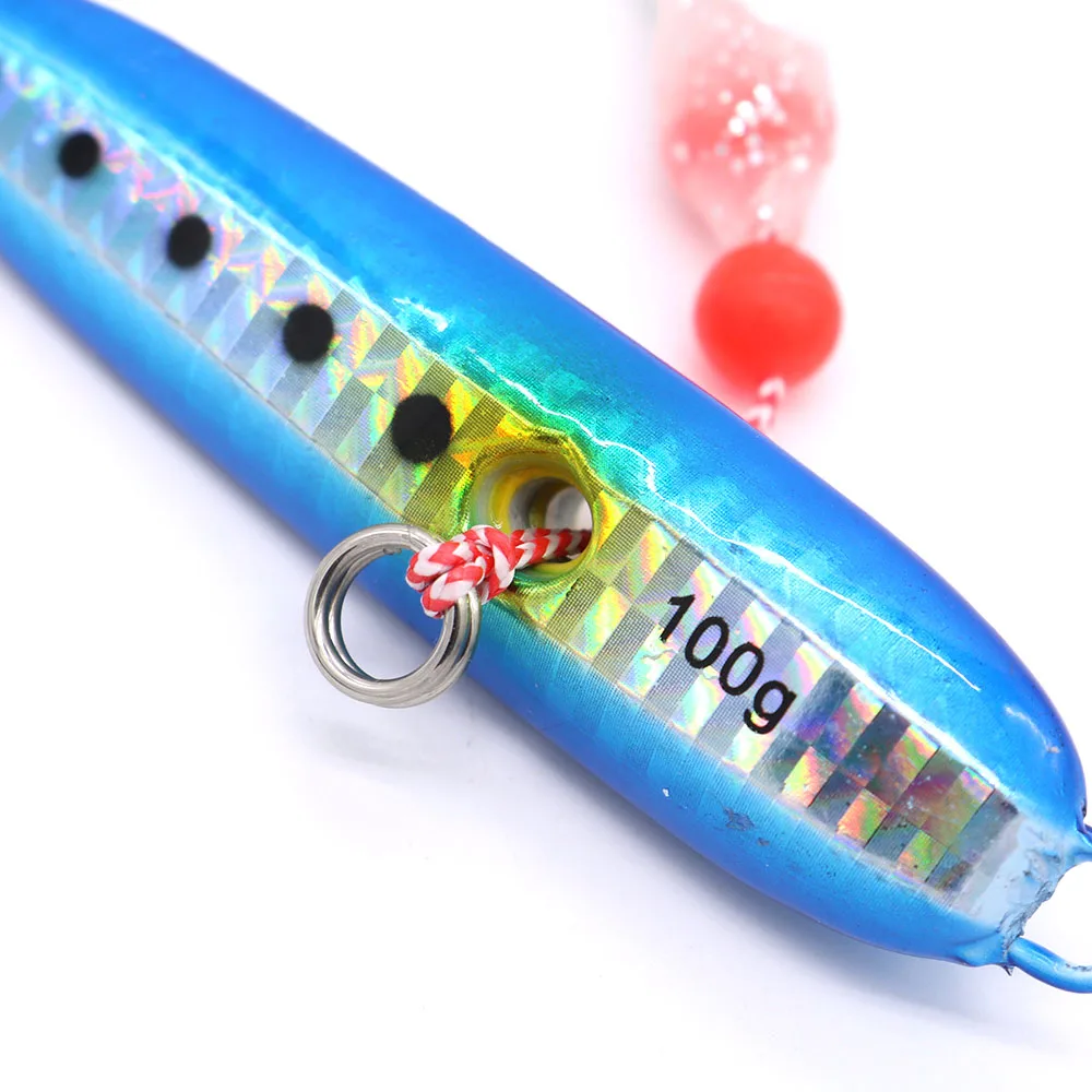 Inchiku дергающаяся приманка 100g 120g 150g 180 г 200 на корабль джиг приманки металла и юбка