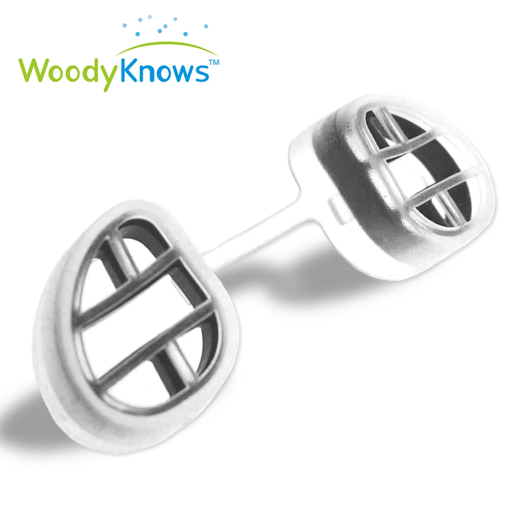 WoodyKnows nose mask filter invisible filters - haze PM2.5 flu allergy protection 1 frame+12 pairs | Красота и здоровье