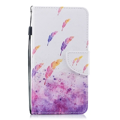 Флип-чехол-книжка для Coque Xiao mi Red mi 4X милый кот Fla mi ngo кожаный бумажник чехол для телефона для Xiaomi Redmi Note 4 4X mi 5X A1 чехол - Цвет: D