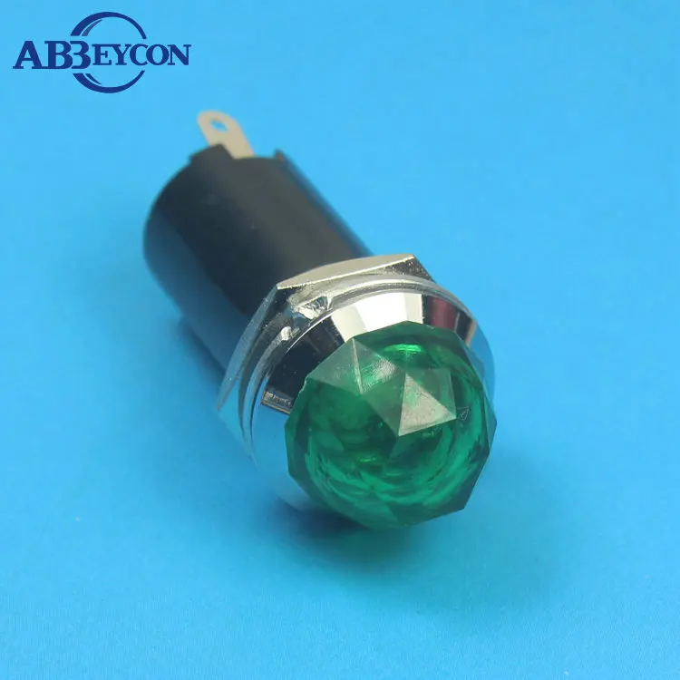 ZS56 16 мм синий цветной светильник 2pin светодиодный световой 220 В 24 вольт