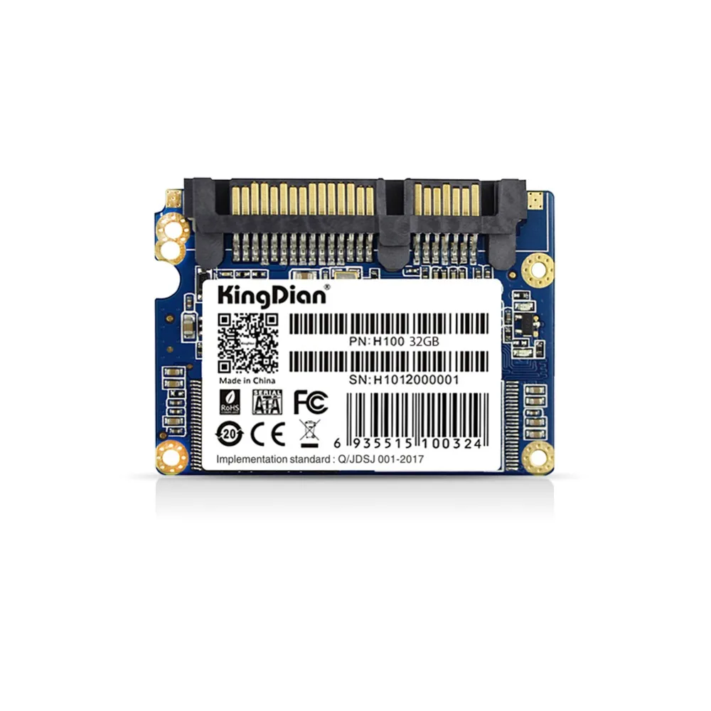 H100-32GB) KingDian Внутренний твердотельный диск Жесткий диск ультра тонкий обновление Половина тонкий 1,8 HFSL интерфейс 32GB SSD