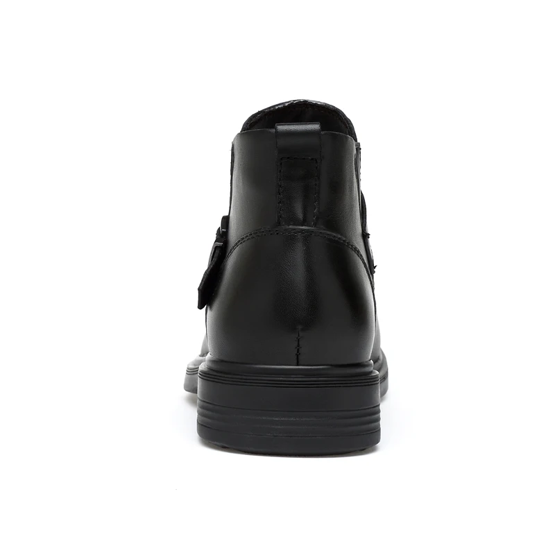 Мужские ботинки из натуральной кожи с высоким берцем на молнии|boots fashion men|boots menboots