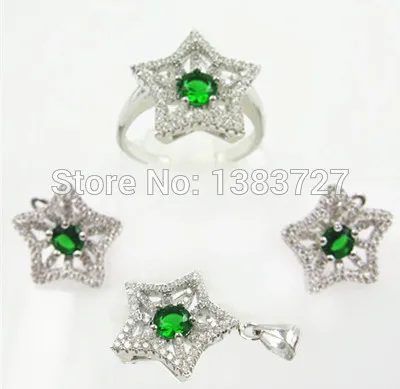 Sinlifu Most women love charm and beautiful 925 sterling silver cz jewelry single big stone pendant RSFY5521A-P | Украшения и