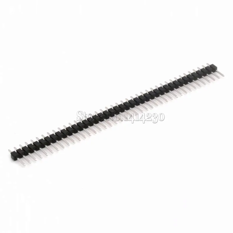 

100Pcs 40 Pin 1x40 Single Row Male 2.54 Breakable Pin Header Connector Strip for Arduino