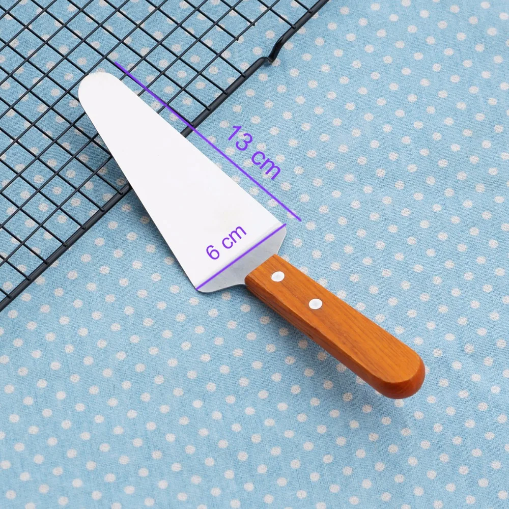 Лопата для пиццы сервер лопатка держатель торта передача из нержавеющей стали с