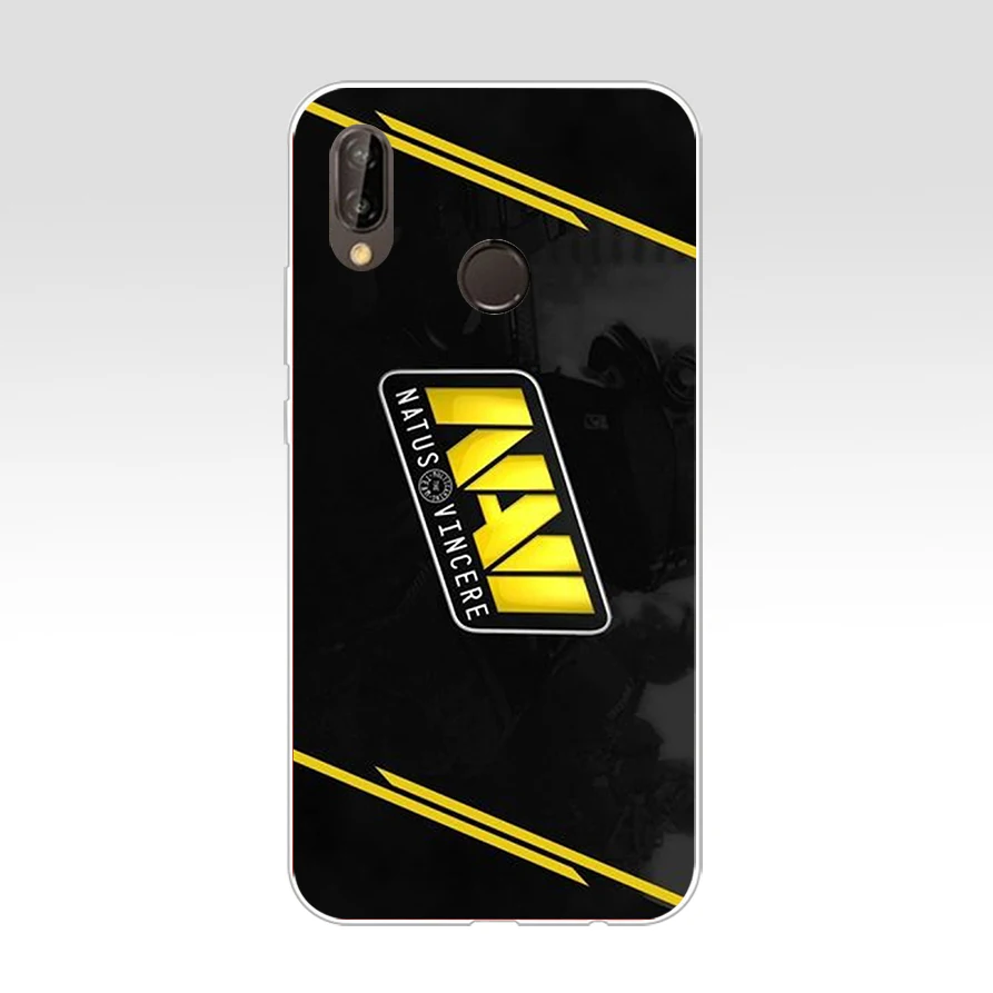 234FG natus vincere navi Гибкий тонкий мягкий Силиконовый ТПУ чехол для huawei Mate P20 P30 Llte Pro Y6 Y7