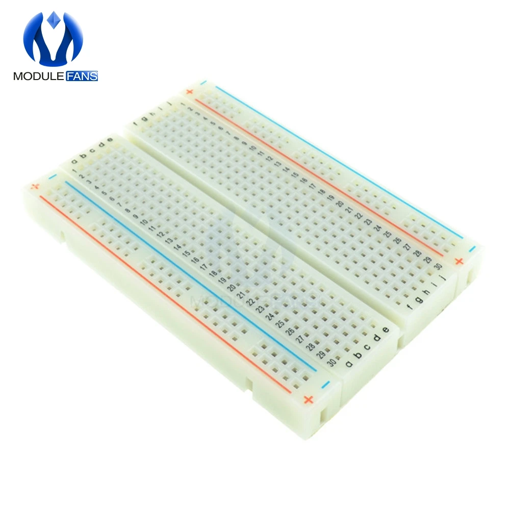 400 точек привязки отверстия универсальная макетная плата PCB без пайки мини