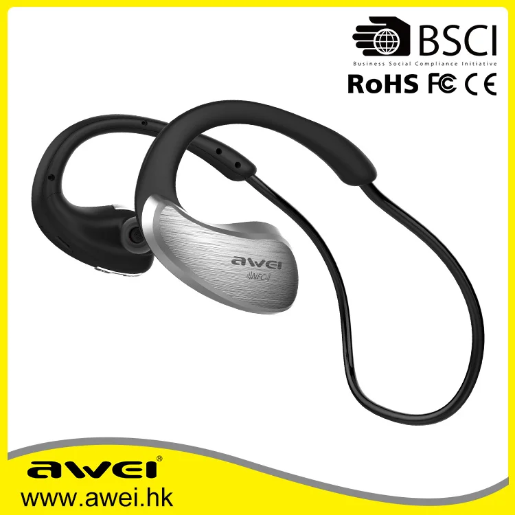 2016 Оригинал Awei A885BL Спортсмен IPX4 Водонепроницаемый Гарнитуру Bluetooth 4.1