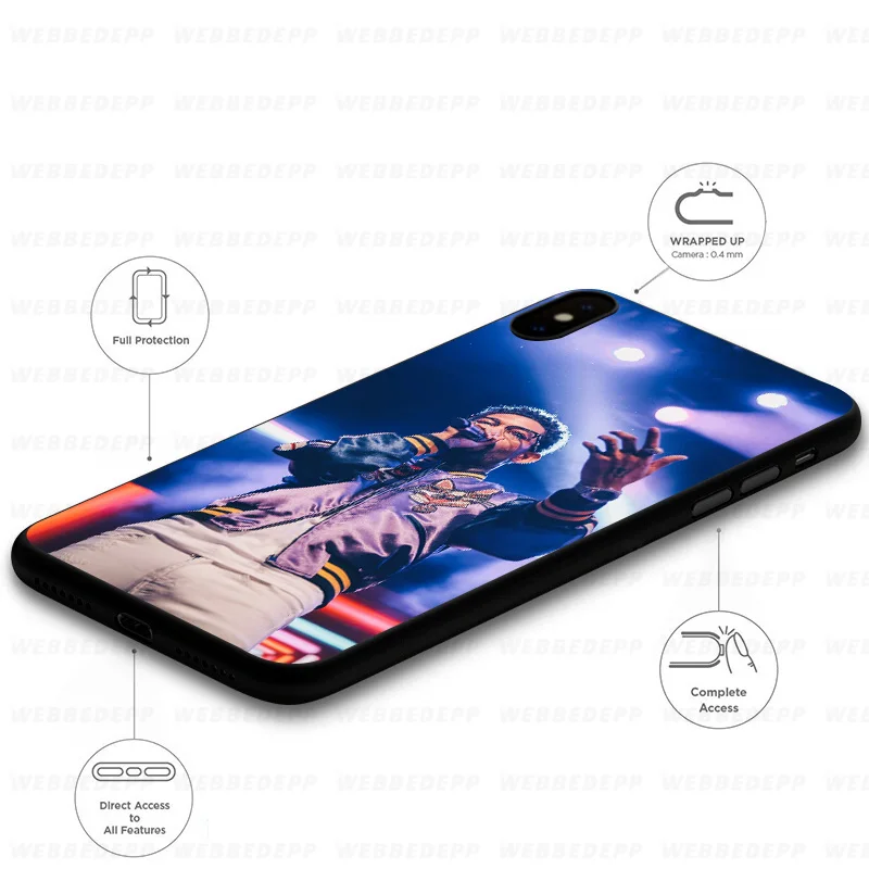 Мягкий чехол WEBBEDEPP PnB Rock для Huawei Mate Honor 20 6A 7A 7C 7X8 9X10 View 10 Lite Pro 30 |