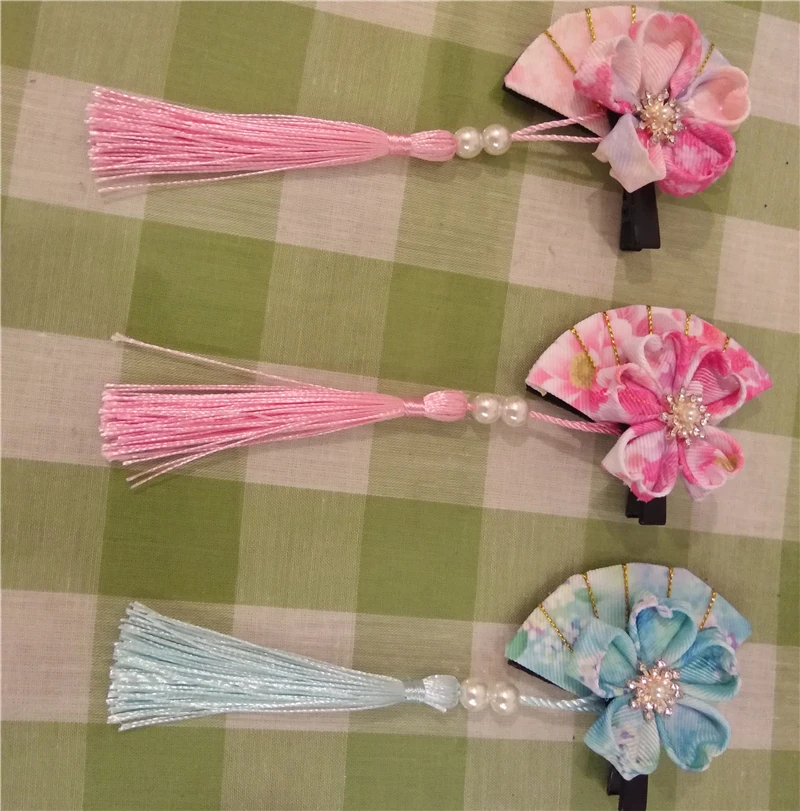 Женская заколка для волос ручной работы в японском стиле|Аксессуары костюмов| |