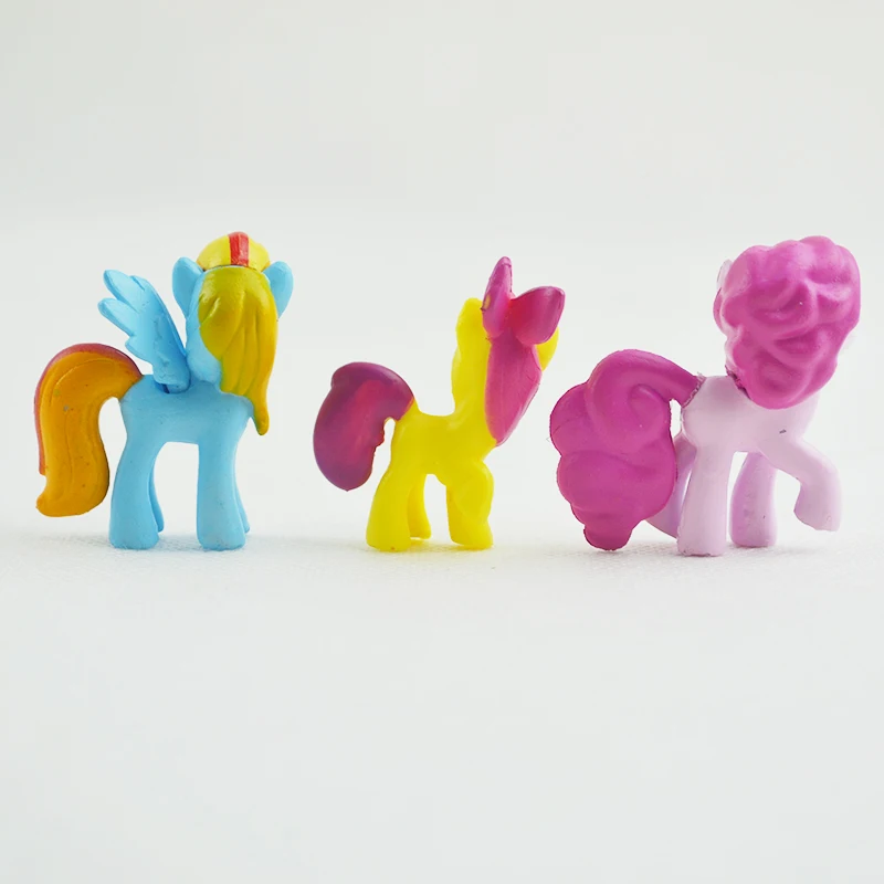 9 шт./набор MLP ПВХ Leuke Paard actiefiguren Aarde Ponies Eenhoorn Pegasus Alicorn аниме фигурка для Meisje