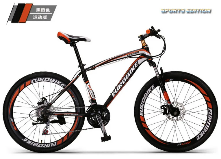 26*17 дюймов MTB дисковый тормоз стальная рама горный велосипед 26 21 скорость без 160- 185