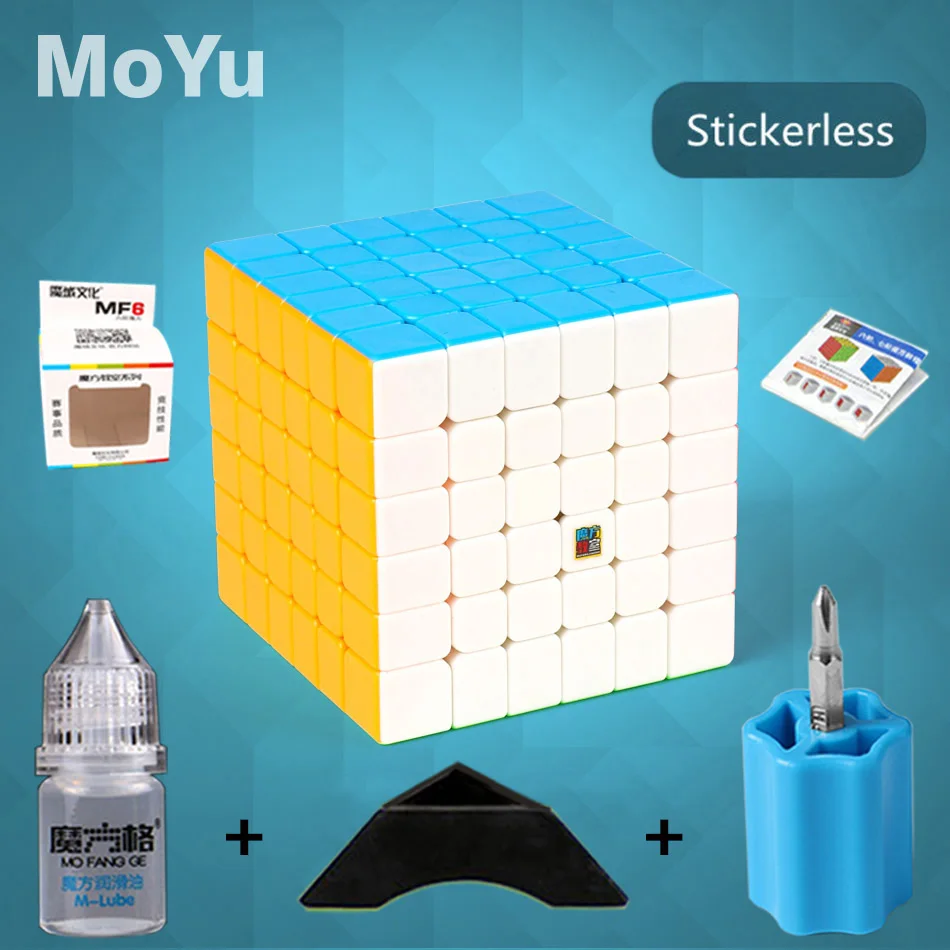 MF6 MoYu 6x6x6 куб скорость 6 80 см слоев шт. костюм профессиональная головоломка нео
