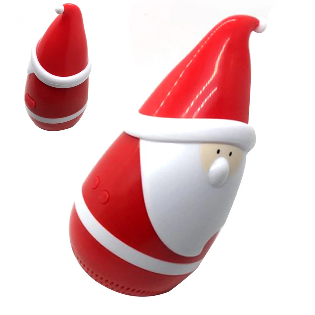 Креативный дизайн мини-неваляшка Санта-Клаус Bluetooth динамик умный беспроводной