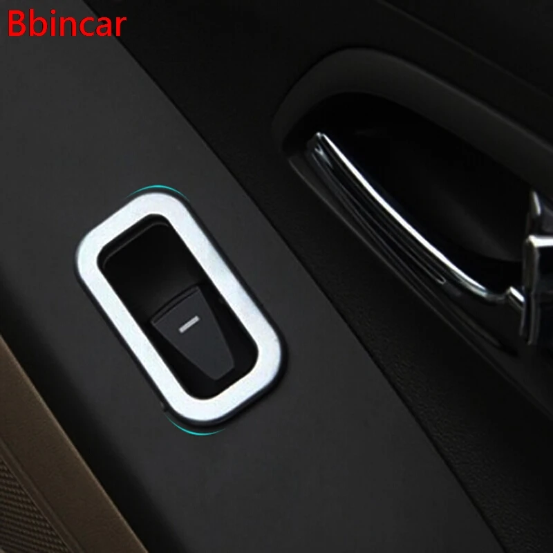 

Bbincar ABS хромированные автомобильные чехлы двери окна переключатель панель крышка автомобиля наклейки Интерьер 4 шт. для Hyundai IX35 2013 2014 2015