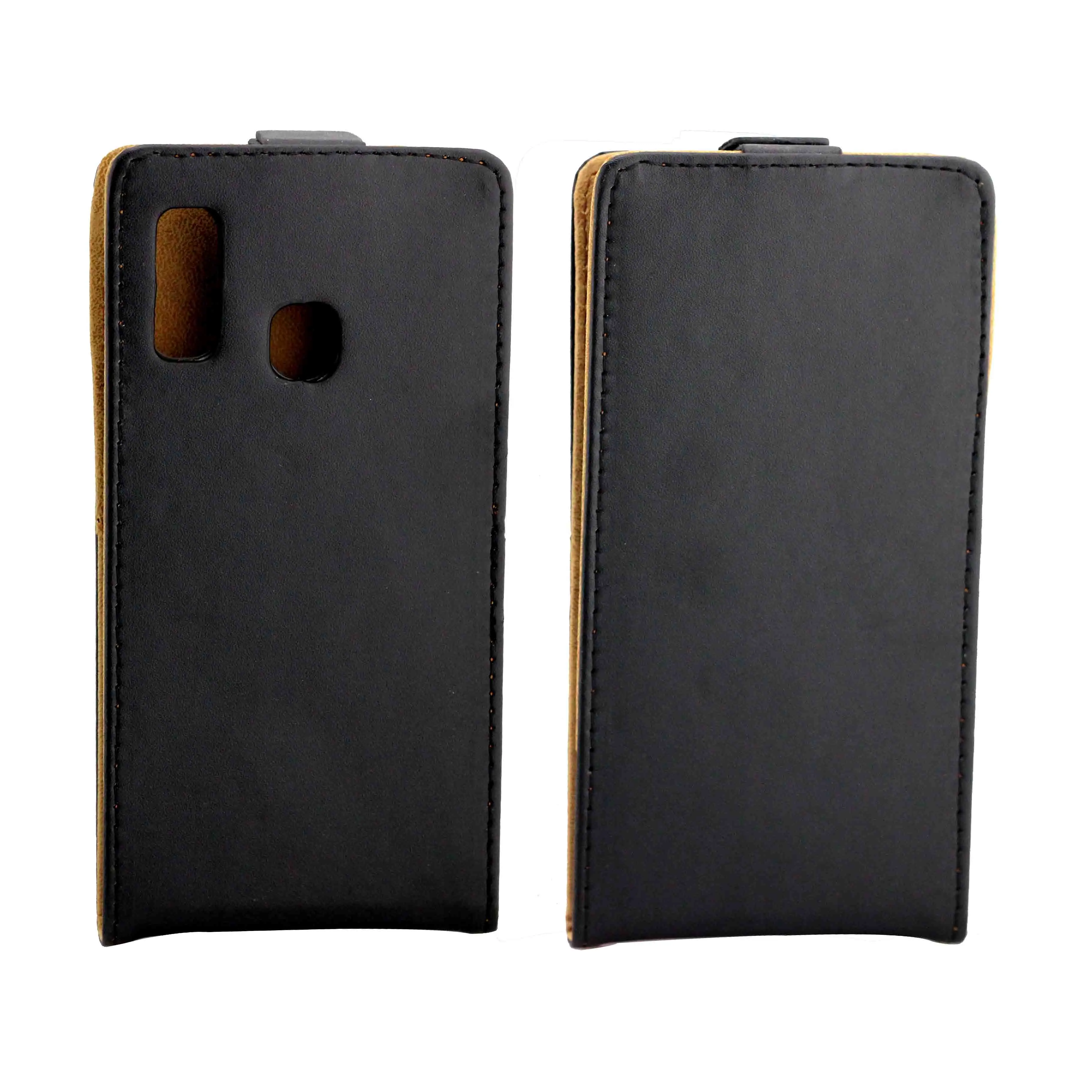 Новый стильный Вертикальный флип чехол из искусственной кожи для телефона Samsung