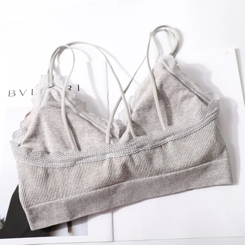 Бюстгальтер женский кружевной без косточек 6 цветов|Бюстгальтеры| |