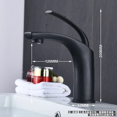 style 5 black Смесители для ванной бассейна красный/черный/белая латунь кран раковина кран алмазный высокий смеситель кран одно отверстие на бортике горячей холодной Torneira - Цвет: style 5 black