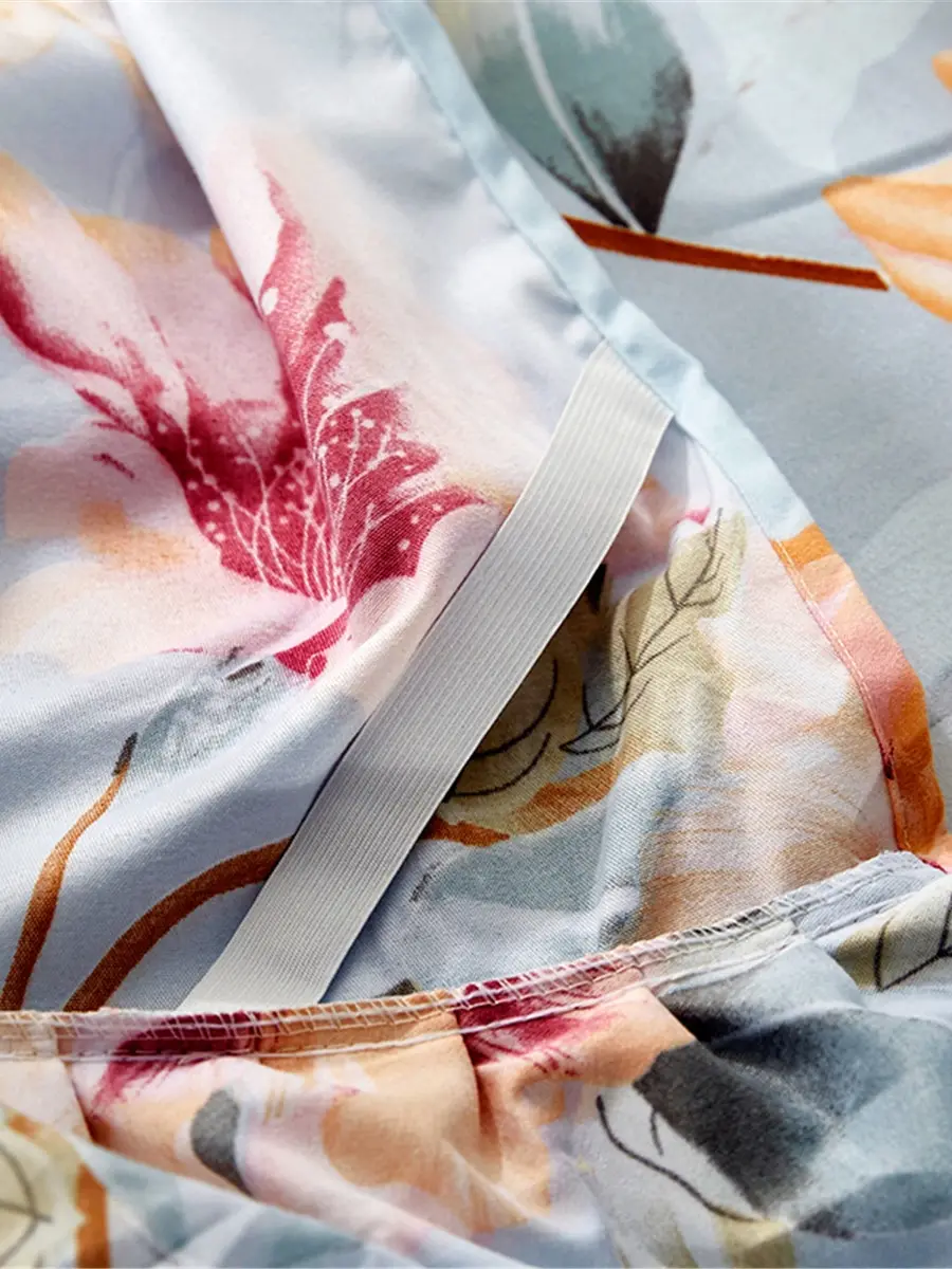 4 шт. постельное белье цветочный узор пастырской Стиль мягкие домашние комплект