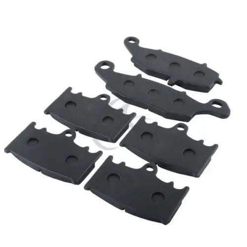 6 pcs Rear &amp Front Semi Brake Disc Pads Set Kit For KAWASAKI VN 2000 VULCAN / CLASSIC | Автомобили и мотоциклы