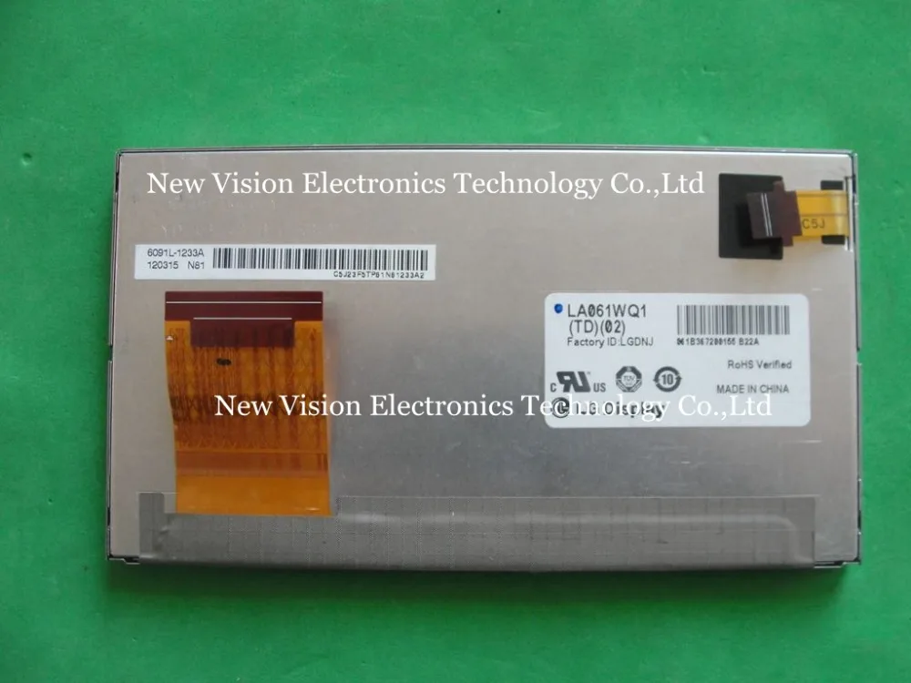 LA061WQ1 (TD) (01) (02) TD01 TD02 оригинальный 6 1 дюймовый ЖК экран 480*272 TFT LCD|inch lcd|tft lcdlcd display |
