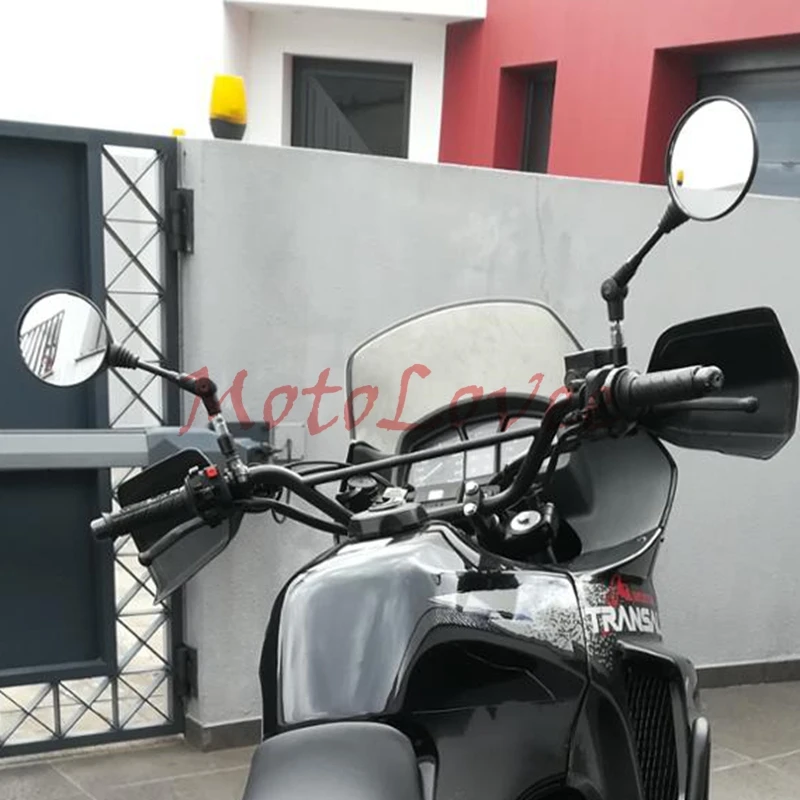 Motolovee черное на заказ складное зеркало боковые зеркала мотоцикла универсальное