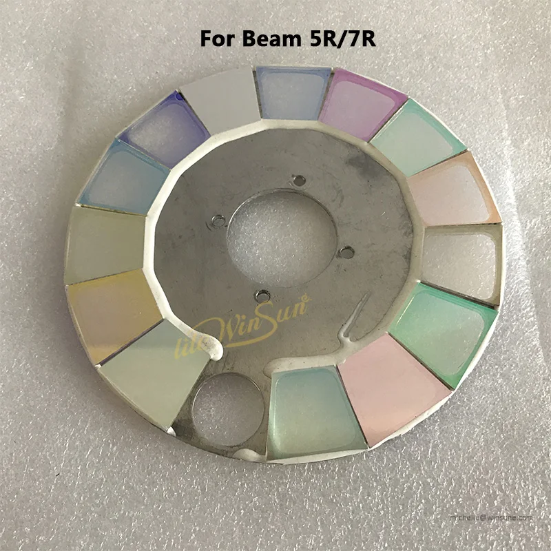 Цветное колесо Litewinsune для Луча 5R Beam R7 280 Вт Подвижная головка освещения 14 цветов s +