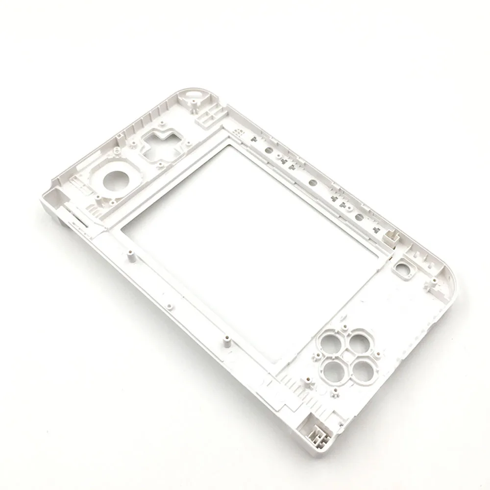 Запасные петли для Nintendo 3DS XL LL черная матовая Нижняя средняя оболочка корпуса|shell