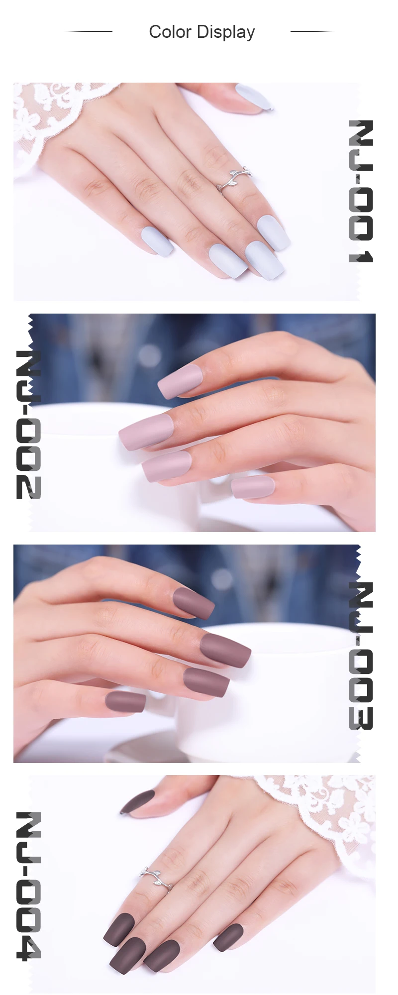 Лак для ногтей NEE JOLIE Red Series, 3,5 мл, 7,5 мл, голографический матовый эффект, нормальные цвета, лак для ногтей, 12 цветов
