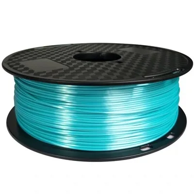 blue 3D принтер расходные материалы PLA как шелк 1,75 мм 0,1 кг/1 кг шелк-как текстура материал Материал провода материал фиолетовый - Цвет: blue