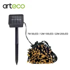 Гирлянсветильник на солнечной батарее, светодиодная, 7 м, 12 м, 22 м