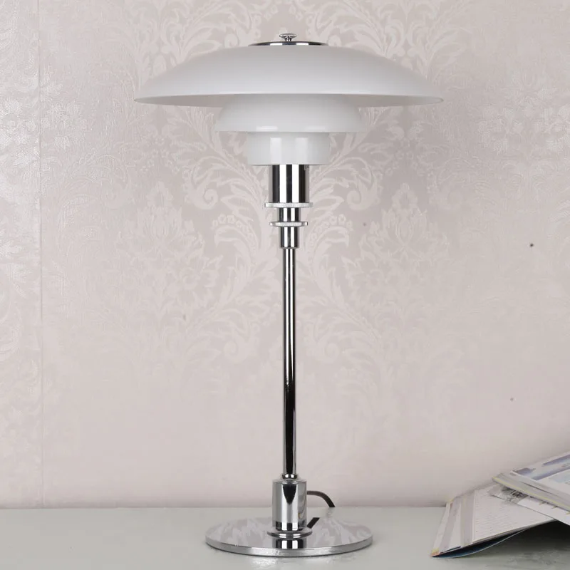 Большая одна Европейская настольная лампа для спальни ламповая светодиодная