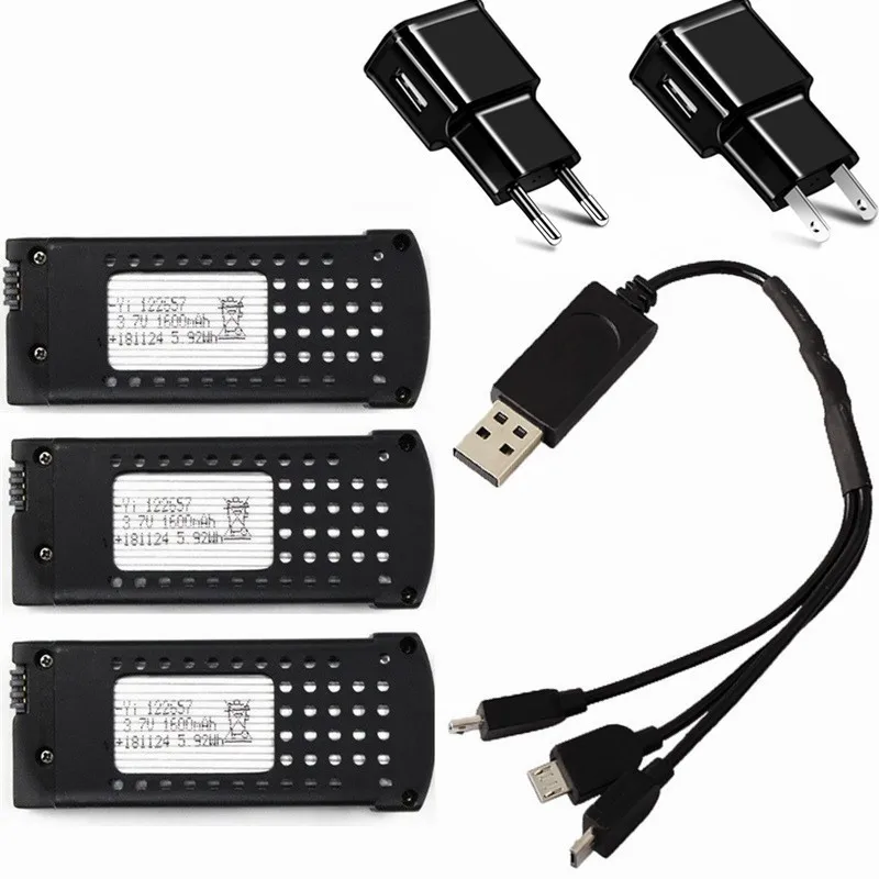 оригинал 37 v 1600mah lipo батарея и 3 в 1 зар