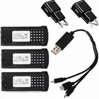 Оригинальный 3,7 V 1600mAh Lipo батарея и (3-в-1) зарядное устройство для SG106 RC вертолет Квадрокоптер запасные части 3,7 v батарея дрона