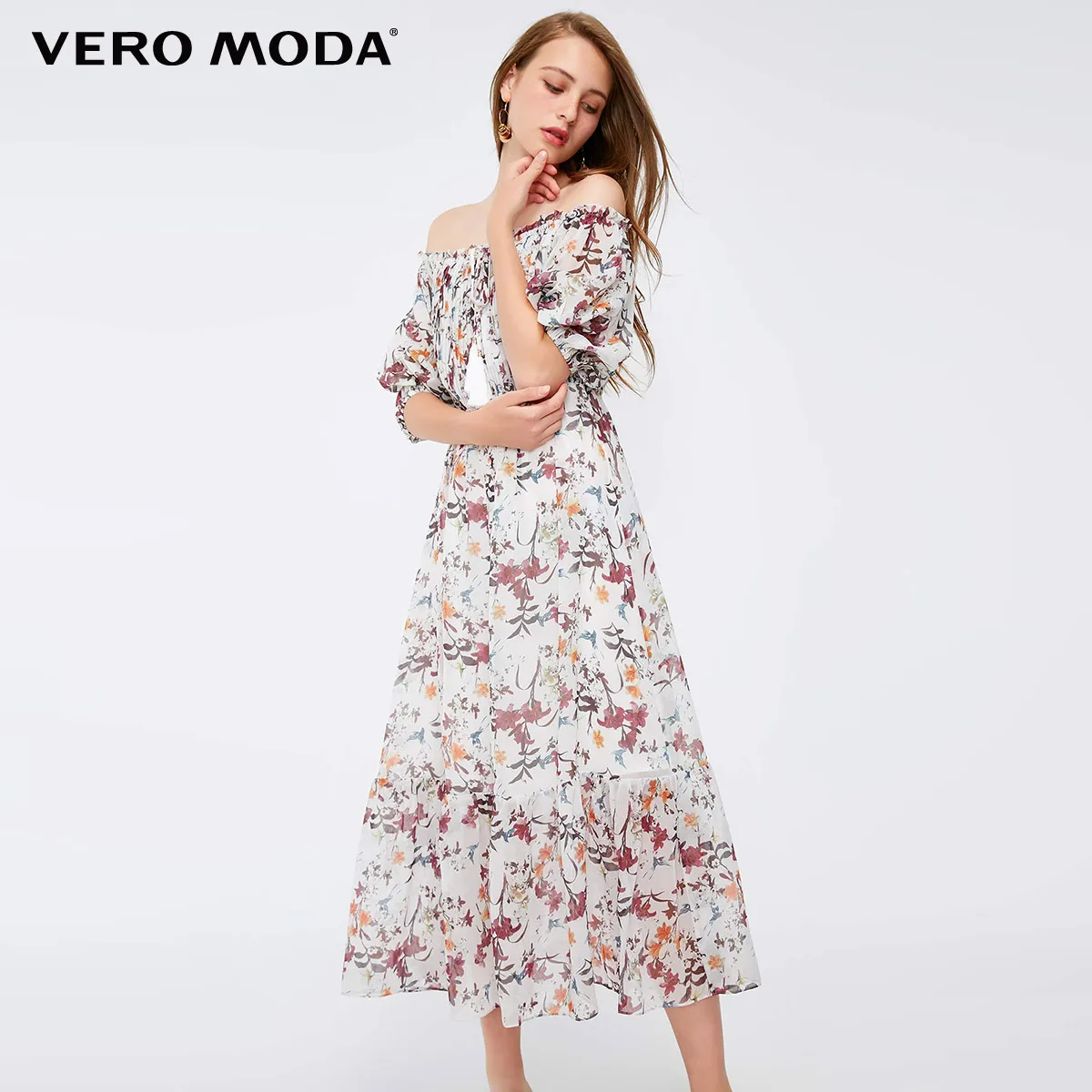 Платье с цветочным принтом Vero Moda | 31836Z515